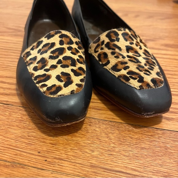 Enzo Angiolini Women Shoe Loafer Slip On Leather Cheetah Print Mob Wife 8 - Picture 10 of 10